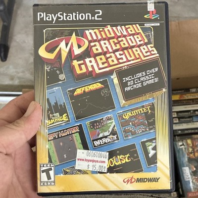 Midway Midway Arcade Treasures Sony PlayStation 2 Compilation Arcade T Manual