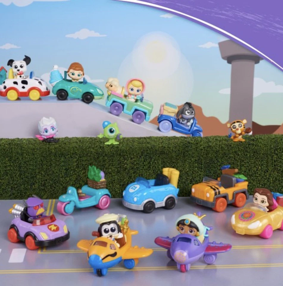 Disney Doorables Let's Go Vehículos Serie 3 - NUEVO, SELLADO Vehículo Sorpresa DIVERTIDO Foto 2 de 4