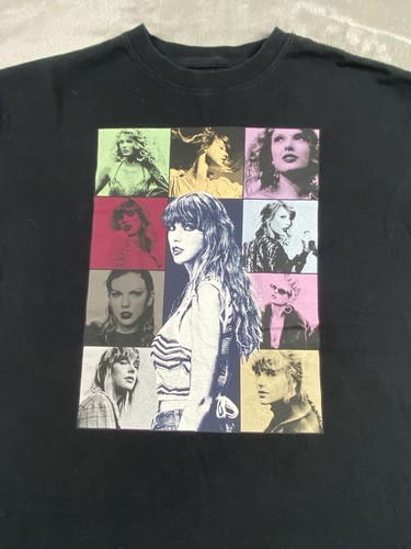 Taylor Swift | Unisex | The Eras Tour Graphic T-Shirt | XS | Black | Authentic  - Picture 2 of 11
