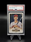 2018 Topps Gallery PSA 9 Shohei Ohtani #116 (RC) Angels Rookie