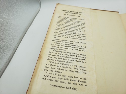 Selbsthilfe bei Fußreflexzonenmassage von Mildred Carter Hardcover Buch Vintage - Bild 4 von 12