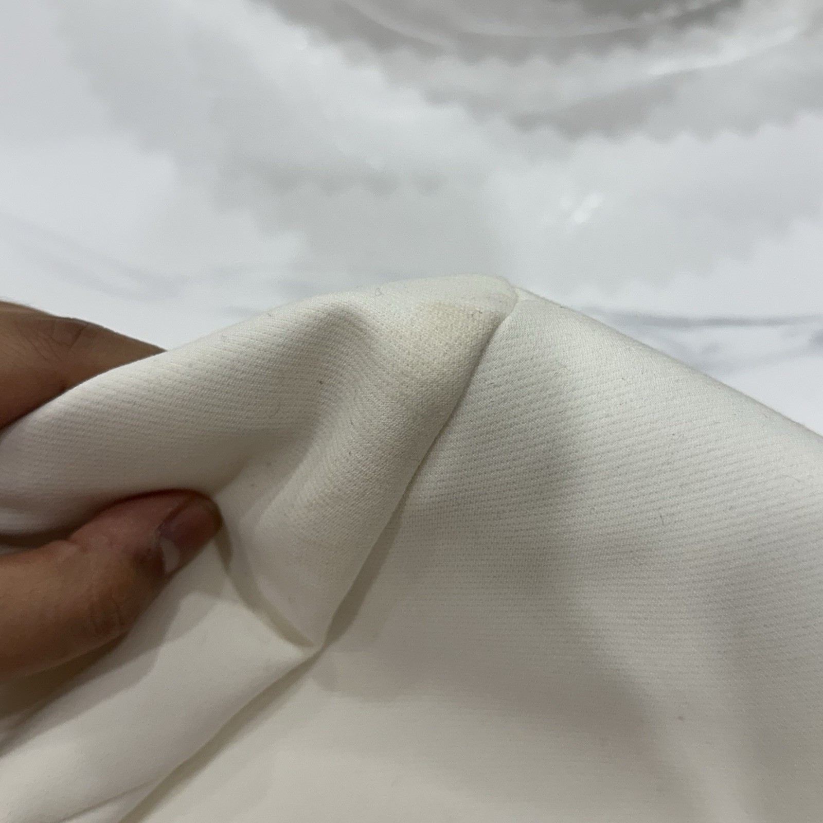 NEW Zara Cropped Blazer Cream / Off-White Size Small NWOT thumbnail 5