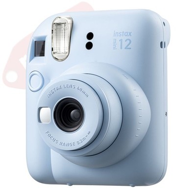 Fujifilm Instax Mini 12 Instant Camera Clay White with 10 Film +