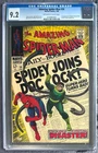 AMAZING SPIDER-MAN #56    (Marvel Comics January 1968)     OW/W pages    CGC 9.2