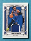 Jalen Brunson 2024-25 Panini National Treasures 06/24 Patch GU Material #MT-BRN