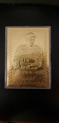 23k Gold Plated Dale Earnhardt (sr) Trading Card