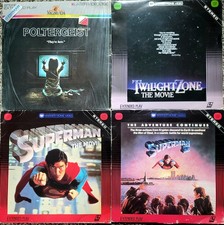 Laserdiscs Lot Of 4