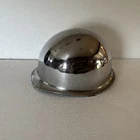 WWII US Army M1 Helmet Front Seam GI Combat Marine Military Chrome  WW2 Vietnam