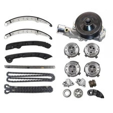 Fit for 5.0L Land Rover LR4 Range Rover  Water Pump Timing Chain Kit Cam Gear