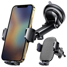 Car Phone Mount - Universal Holder for Dashboard Vent Windshield FREE SHIPPING