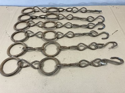 John Deere Van Brunt Grain Drill Drag Harrow Chain