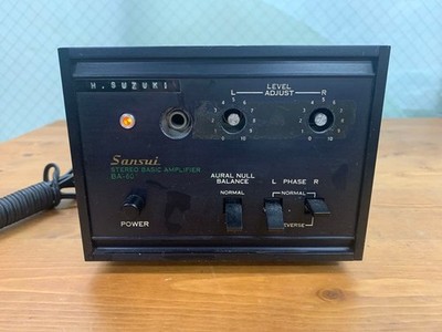 Sansui BA-60 Audio Amplifier Used Japan Genuine