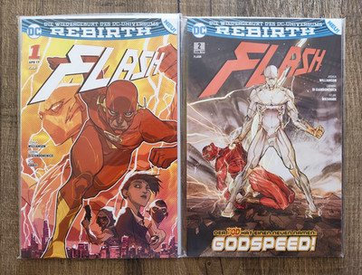 DC Rebirth Comics The Flash 1-2 Deutsch Comic
