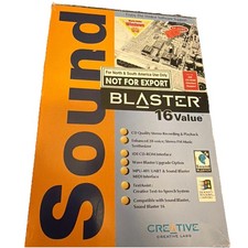 Sound Blaster 16 Pioneer - 3.5" floppy disks and manuals only No sound card.