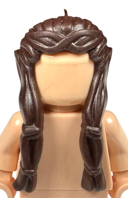 OFFICIAL Unreleased Prototype Unprinted Misprint LEGO LOTR  Elrond lor105 Hair