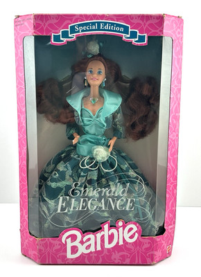 Emerald Elegance Barbie Special Edition Vintage 1994 Doll #12322 NRFB