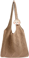 Strandtasche GehäKelte Mesh, Strandtasche Damen Faltbare Leichte, Strand Damen S