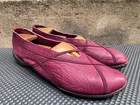 Trippen Women's Leather Red Medieval Flats Comfort Ballerina Sz - EU 37 / US 7