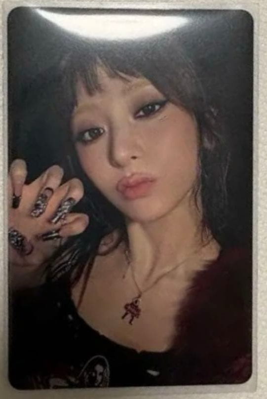 LE SSERAFIM YUNJIN SPAGHETTI HMV Photocard PC Photo card