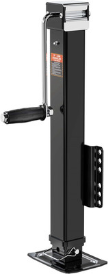 8000 Lbs Trailer Jack, Bolt-On, 28.6'' Vertical Travel, Heavy Duty, Adjustable Dr