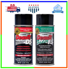 CAIG DeoxIT D5S6 F5S-H6 Contact Cleaner FaderLube 2-Pack 5oz