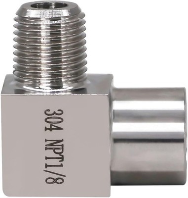 90 degree barstock street elbow pipe fitting NPT 1/8 1/8, Female x Male