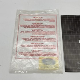 SEGA Genesis Core System Complete Set of Manuals Inserts Reg Warranty Bag Poster