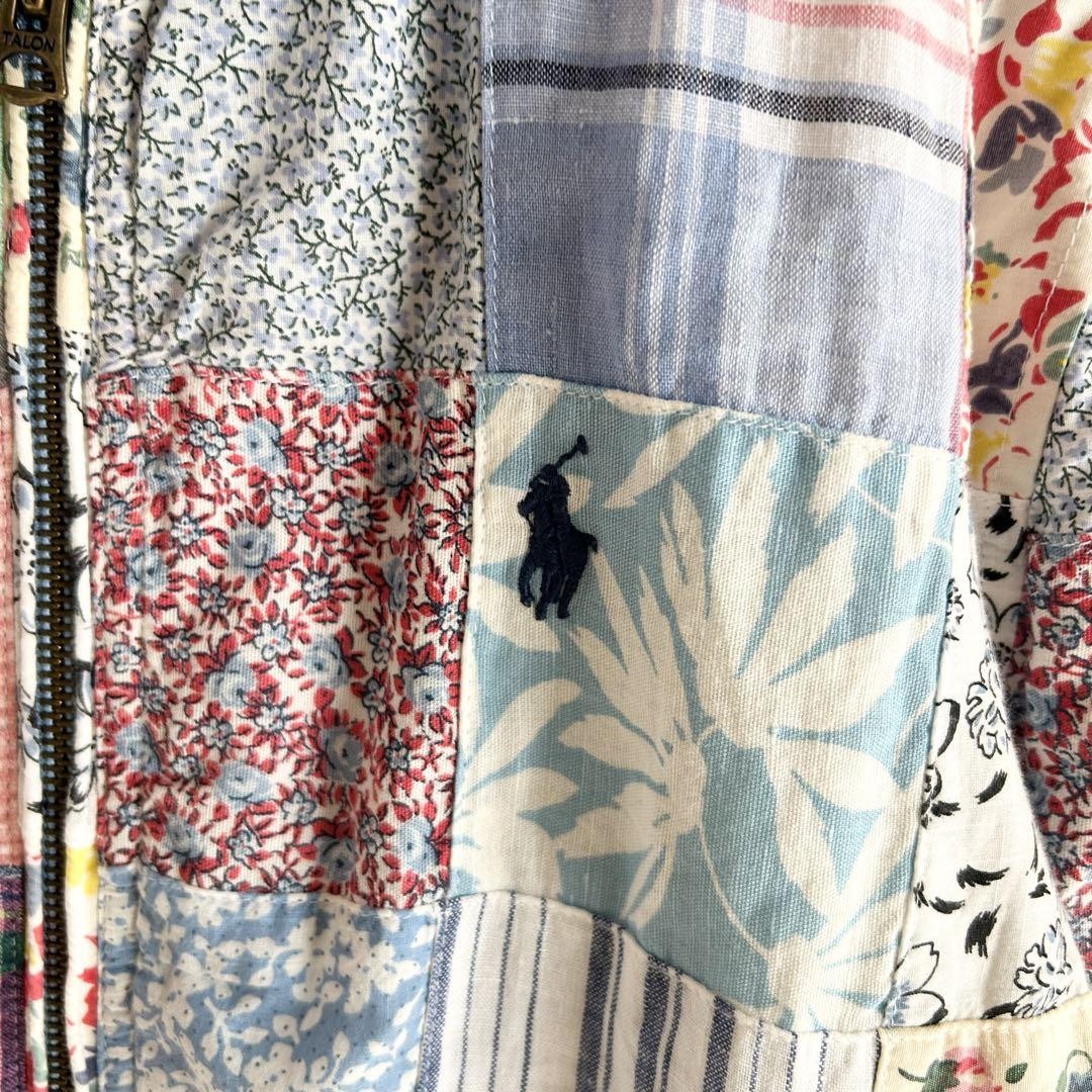 Ralph Lauren Giacca Patchwork Pony Ricamo Xs