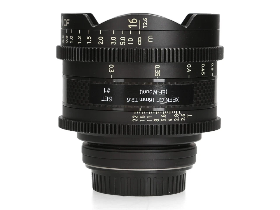 Samyang XEEN CF 16mm T2.6 - Objectif grand angle Canon EF - comme neuf - Photo 1/4
