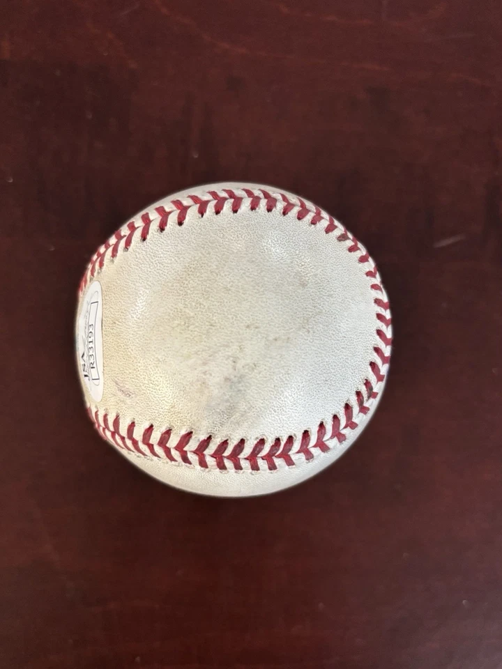 JON GRAY signed "game used" Official Baseball "7th MLB start" ~ MLB cert~JSA/COA - Image 4 of 4