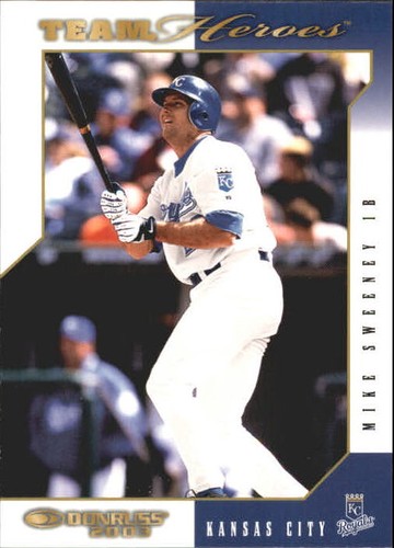 2003 Donruss Team Heroes Mike Sweeney #233 card
