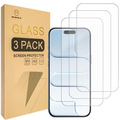 Mr.Shield Screen Protector compatible with iPhone 17 Air [6.6 Inch] clear 