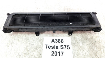   16-20 OEM Tesla Model S Radiator Center Active Air Duct Shutter Intake Grille*