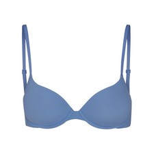 Skims Ultimate Push Up Plunge Bra - New - Artic Blue - 34A