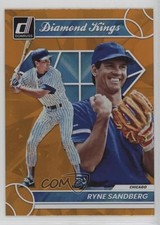 2023 Panini Donruss Diamond Kings Holo Orange Ryne Sandberg #23 HOF 11ur