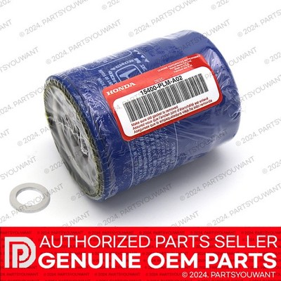 GENUINE Honda / Acura OEM Engine Oil Filter + Drain Washer 15400-PLM-A02 RTA-003
