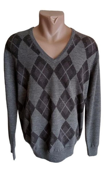 Women Benvenuto Sweater Grey Wool 40 / L / 48