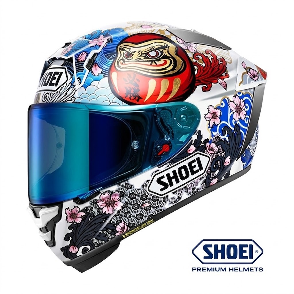 SHOEI Japan X-Fifteen X-15 MARQUEZ MOTEGI 5 White TC-6 Full Face