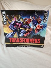 Transformers Age of The Primes SPINISTER vs TOPSPIN Wreck 'n Doom Action Figure
