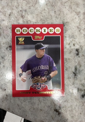 #ad 2008 Topps Opening Day Troy Tulowitzki #194 $1.30