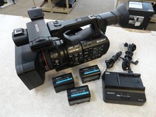 Sony PXW-Z190V 4K HDR XDCAM Camcorder W/ 3 Ba...