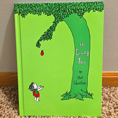 Shel Silverstein The Giving Tree Hardcover Illustrated HarperCollins