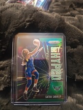 2021 Panini Prizm WNBA - Get Hyped Satou Sabally #14 Green Prizm