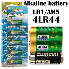 Image of 4LR44 / 4AG13 6V Alkaline Battery LR1 1.5V Cell Replacement A544 PX28A EXP