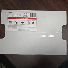 Universal Thermal Pro 8.5" x 11" Paper 200 Sheets Made in USA BPA/BPS Free