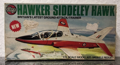 Hawker Siddeley Hawk Britains latest Ground Attack Trainer Model Kit 1/72 Airfix