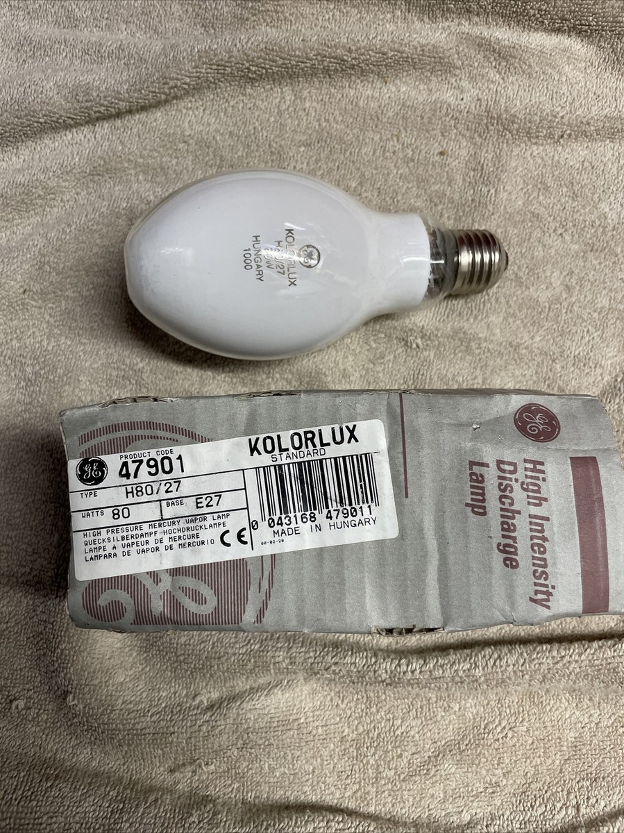 Ampoule Vapeur De Mercure Osram 50W E27 - Pour Éclairage Extérieur Et Industriel - HQL 50