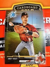 2017 Bowman Chrome Prospects Andy Yerzy Diamondbacks 7A5
