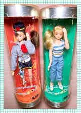 Vtg Lot Takara Japan Jenny Compact Fashion Doll Tomoe Shinohara Blue Barbie 5.5"