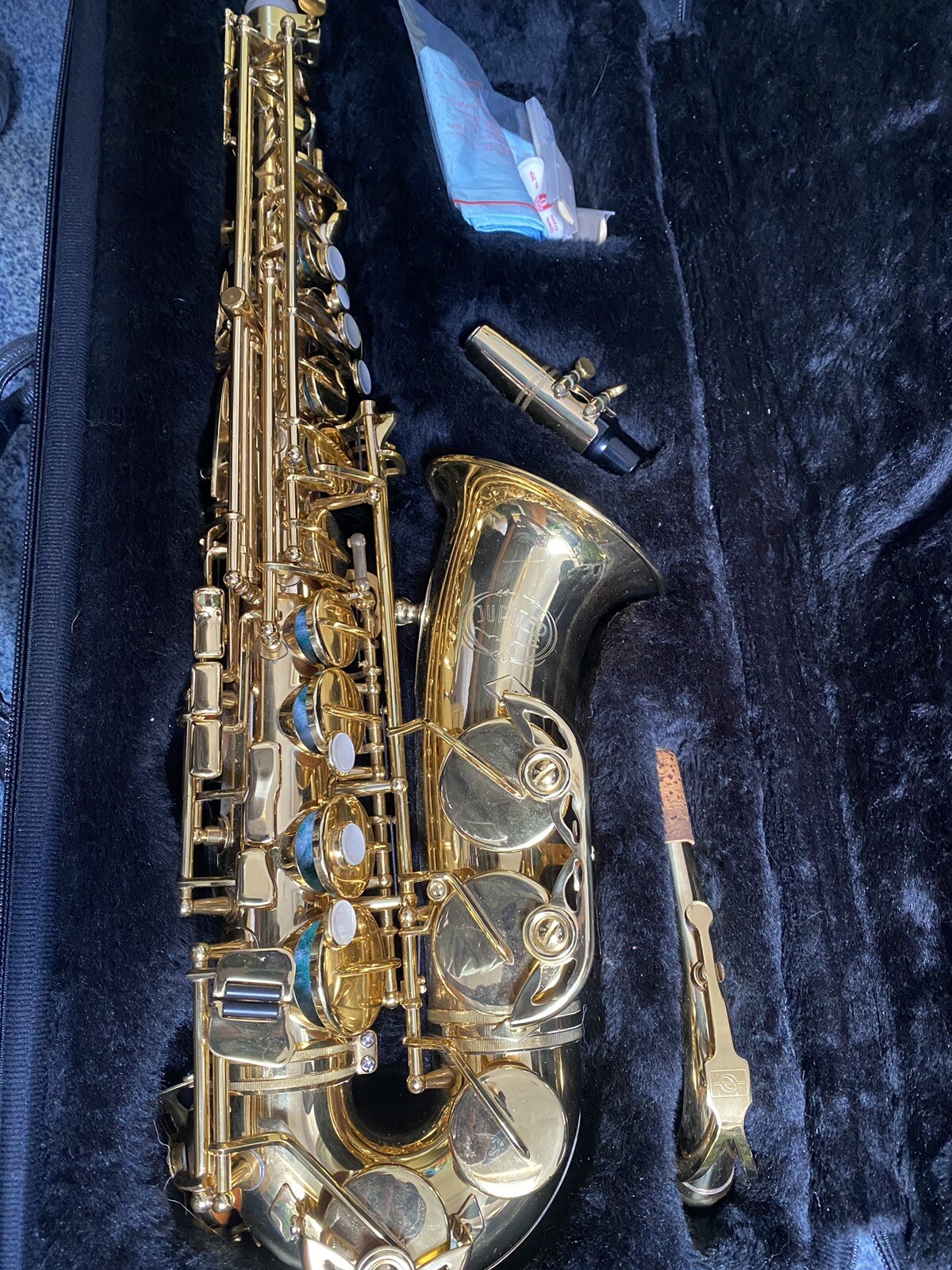 Jupiter 500 Series Alto Saxophone with case, Lightly used Excellent